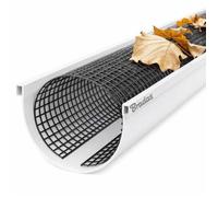 Grille de protection gouttière 1m 100-125mm anti feuilles