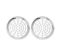 Grille de protection pour conduit d'aération - Double taille - Filtre en maille pour climatiseur mobile - Bloque les insectes - Anti-poussière - 150 mm