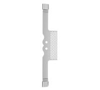 Grille de Protection pour Plaque de Cuisson en Acier Inoxydable Argenté | Anti Refoulement des Aliments, Séparation Graisse, Résistante à Chaleur