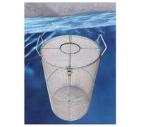 Grille de Protection sans Acier pour Pompe à Eau, Couvercle de Pompe Submersible, Tamis filtrant pour éviter Le colmatage du Filtre, Convient aux Pompes Submersibles/Pompes de puits (15,7 x