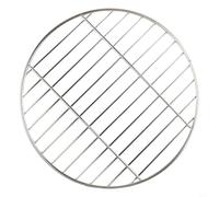 Grille de rechange ronde en maille pour barbecue, grille de barbecue, grille de barbecue d'extérieur, pour réchaud de camping (35 cm)