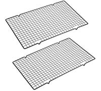 Grille de refroidissement antiadhésive - OKZ® - Lot de 2 pièces - Dimensions 25,4 x 40,6 cm - Résistante au four