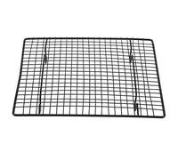 Grille de refroidissement et de cuisson en acier inoxydable, plaque de four perforée antiadhésive pour une circulation uniforme de l'air, grille métallique antirouille pour