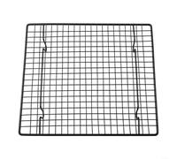 Grille de refroidissement pour gâteaux Grilles de refroidissement, Grande grille métallique en acier inoxydable pour rôtir, griller, cuire et sécher pour gâteau/pizza/viande, Four grille-pain (26 x 23