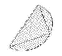 Grille de refroidissement pour pâtisserie en acier inoxydable - Grille de cuisson en acier inoxydable | Support demi-cercle anti-adhésif pour lave-vaisselle pour , biscuits, décoration barbecue