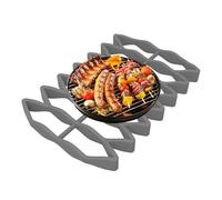 Grille de repos antiadhésive pour steak | Grille de refroidissement polyvalente pour viande | Grille compacte résistante à la chaleur pour fours et cuiseurs vapeur | Parfait pour obtenir des steaks