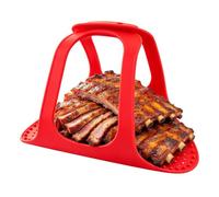 Grille De Rôtissage Silicone Tapis de cuisson poulet rôti viande et légumes | Grille de four réutilisable thermorésistante pour dinde Pour cuisine restaurant casserole four marmite friteuse à air