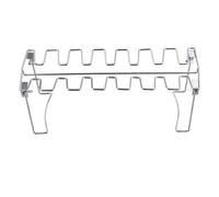 Grille De Rôtissage Verticale En Acier Inoxydable, Support Pour Fumeur De Barbecue, Accessoires De Camping Sûrs, Rôtissoire Pour Barbecue D'extérieur V8k8