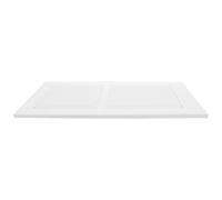 Grille de Ventilation de Retour D'air Hvac, Panneau Mural Moderne | Installation Murale ou Plafond, Filtre à Mailles, Métal Blanc 35x20x0,8cm, Entretien Facile