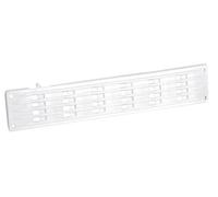 1PF200 Grille d'aération surface rectangulaire 40x200 mm avec fermeture coulissante