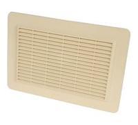 Grille de ventilation en applique rectangulaire pour façades type 200cm² sable - NICOLL - 1GAPM2 Sable G