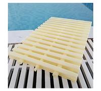 Grille de vidange de trop-plein de piscine, couvercle de drainage pour intérieur/extérieur, système de grille d'activité, grille de terrasse durable pour un drainage efficace de l'eau