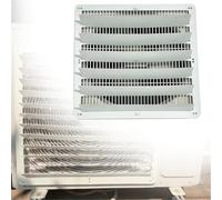 Grille déflectrice extérieure pour climatiseur, déviateur réglable de 30 à 76 cm (12 à 30 Pouces), déflecteur Anti-soufflage Direct pour Un Meilleur contrôle de l'atmosphère, Compatible avec