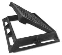 Grille d'égout en fonte, avec cadre, dimensions 580 x 380 mm e charge B125