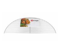 Grille Demi-Lune en Acier, pour Barbecue