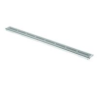 Grille design TECEdrainline "quadratum" pour receveurs de douche droits, 1500mm, 601550, Exécution: Poli
