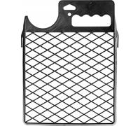 Grille d'essorage pour seau à peinture - Grille pour rouleau à peinture - 230 × 305 mm - Pour rouleau de 20 cm - Avec crochet pour seau - Noir