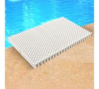 Grille d'évacuation pour Piscine, Couvercle antidérapant en Plastique ABS pour Piscine, Salle de Bain, allées et terrasses, Filtre de Protection pour gouttière à emboîter