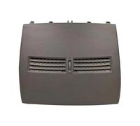 Grille double Pour Nissan Pour Tiida 2005-2011 Couverture de tableau bord de voiture Panneau de ventilation de climatiseur en plastique(Gray-AIR4)