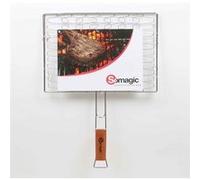 Grille double souple pour barbecue 40x28 cm SoMagic G