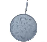 Grille Égouttoir Silicone 50x33cm Micro-ondes Safe(Gray) | Matériau silicone souple, ergonomique longue, protège mains chaleur, manipulation sûre, tenir