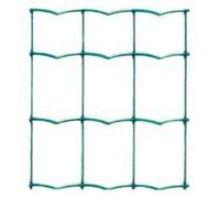 Grille électrosoudée, galvanisée, plastifiée, verte, ondulée « Novaplax » - fil de 2,2 mm de diamètre extérieur - 100 cm de hauteur