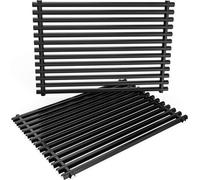 Grille émaillée pour le barbecue à gaz Weber Spirit E310 E320 S310 S320 - Gril à gaz rectangulaire/gril à charbon de bois 44x30cm - 2 pièces
