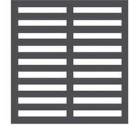 Grille en Acier Inoxydable GN 2/1 - - - Acier inoxydable 530x650xmm