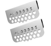Grille en acier inoxydable pour gardien de but - Installation facile - Accessoires pour grilles de protection contre la graisse