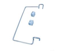 Grille en acier inoxydable pour grilles de table IGT avec support de panneau supérieur pour plaque de cuisson, plateau à thé et autres accessoires (argent)