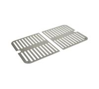 Grilles de cuisson en acier inoxydable INOX pour Weber Go-Anywhere | lavable au lave-vaisselle - set de 2 moitiés