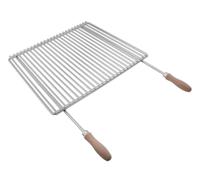 Grille en acier inoxydable réglable en largeur 50-60x45cm avec poignée