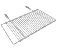 Grille en acier inoxydable réglable en largeur 60-70x37cm avec poignée