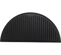 Grille en fonte - Demi-lune - Pour cuisson en extérieur - Fonte massive - Diamètre : 425 cm - Noir
