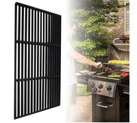 Grille en fonte Grille émaillée Rectangulaire 54 × 34 cm Pour barbecue charbon et gaz Épaisseur 0,9 cm