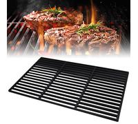Grille en fonte Rectangulaire Grille de cuisson Grille de barbecue en fonte émaillée Pour barbecue charbon et gaz 54 × 34 cm