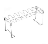 Grille en forme d'ailes de poulet en acier inoxydable avec 14 emplacements de suspension - Optimisée pour le gril du four et le gril pour éviter de retourner pendant la cuisson