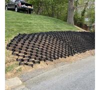 Grille en nid d'abeille - Grille de drainage avec trous de dispersion de l'eau de pluie, facile à couper et à installer, 1 m x 1 m x 3,3 m / 3.3ft x 10ft - Idéal pour l'aménagement paysager, les