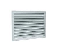 Grille extérieure murale en alu anodisé pour air neuf / vicié AG 639 1600x1400mm - - 11052347