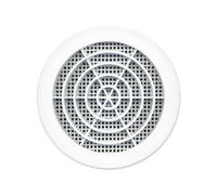GRILLE FIXE RONDE CLIPSER Ø100MM BLANC AUTOGYRE - 200801