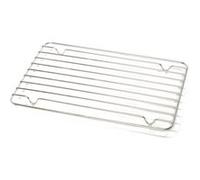 Grille Fond de Plat Inox 31X21 cm Matériel CHR Pro Blanc