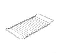 Grille Four Universelle en Acier 455x375mm - Résistante Chaleur pour Cuisson Uniforme, Compatible pour étagère Four Standard, pour idéal Rôtisserie et Pâtisserie, Argenté(Rack (Small))
