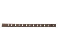 Grille glissière 375x22mm brun - RENSON - 00485203