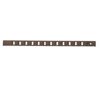 Grille glissière 375x22mm brun - RENSON - 00485203