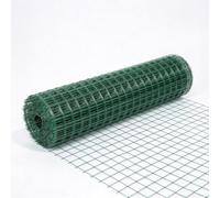 Grille Métallique, 1.2 M X 30 M, Maille 60 X 60 Mm, Revêtu De PVC | Acier Galvanisé À Chaud, Clôture Jardin, Volière, Poulailler, Clapier, Parterre Surélevé