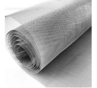 Grille Métallique Fine 60 x 200cm Maille en Acier Inoxydable 304 Grillage Métallique Anti Rongeur Moustique Treillis Métallique