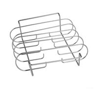 Grille Métallique Noire/Argent 31.5x26cm Four(Silver) | Structure métal , finition noire argent, dimensions 31.5x26cm, stockage compact, compatible fours standards