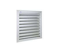 Grille murales d'aération complètes 400 x 300 mm pour le bâtiment 411