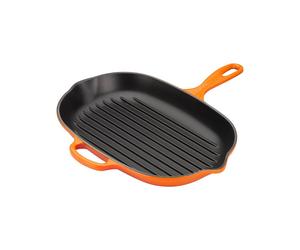 Grille Ovale 32 cm Le Creuset Signature Fonte 20194320900422 Volcanique