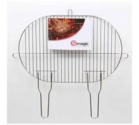 Grille de barbecue simple ovale 50,5 x 33 cm SoMagic